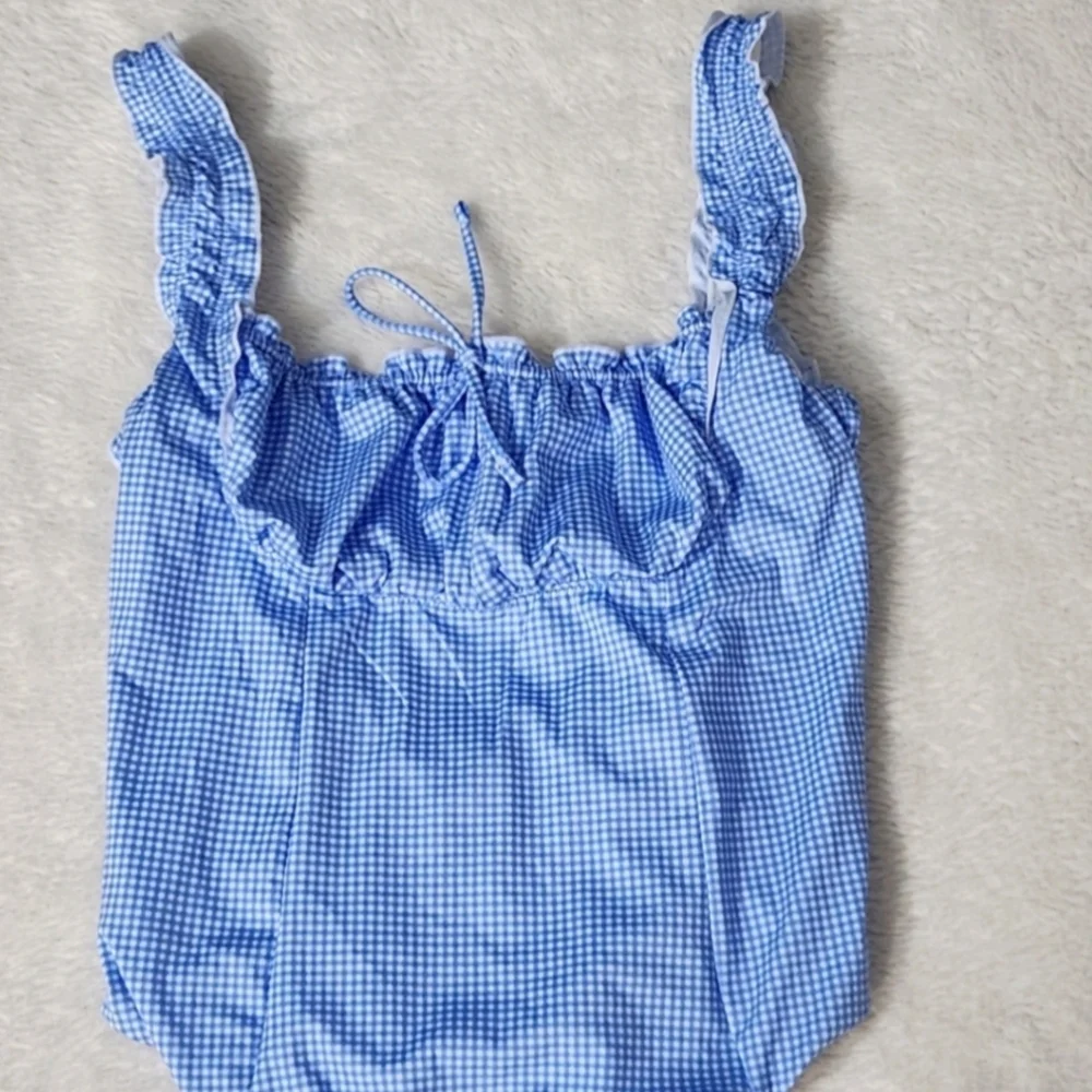 New!Frankie's Bikinis Hampton One Piece Swimsuit‎